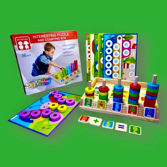 Juego Didáctico De Madera